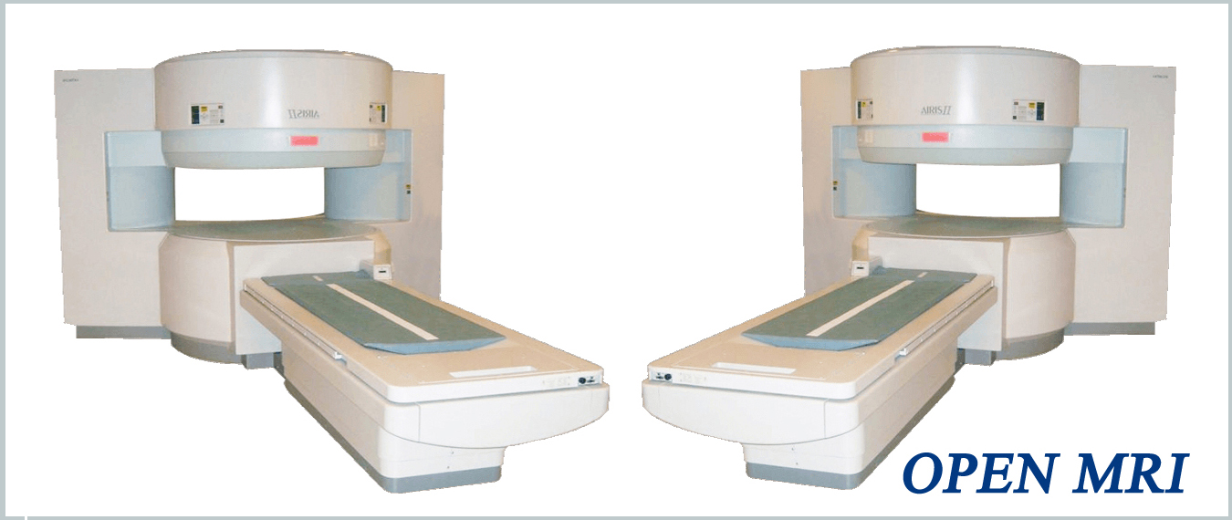 open mri scanning machine